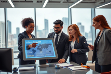 Cover image for Wyclef Jean's song Instant Request showcasing pop and hip-hop elements.