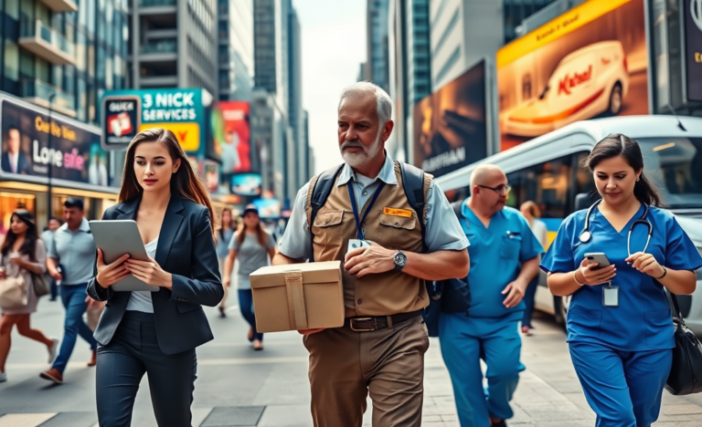 Image depicting fast delivery options for urgent needs