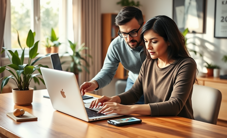 Illustration explaining the process of online loans from application to funding.