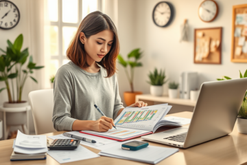 An illustration showing how to adjust payment plans and deadlines to match a budget.