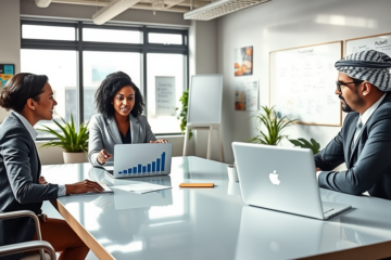 A candidate participating in a job simulation to assess skills and fit.