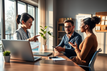 A person analyzing their credit report for better financial management.