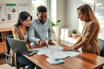 A checklist of documents needed for loan application.