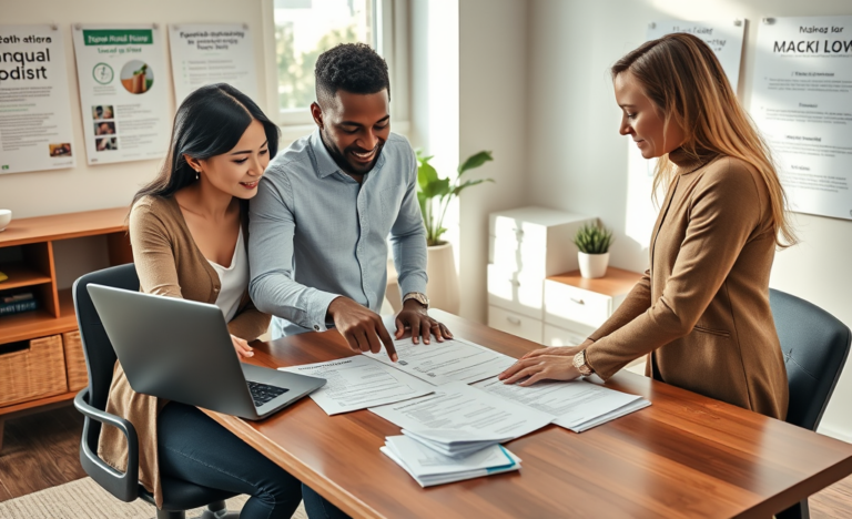 A checklist of documents needed for loan application.